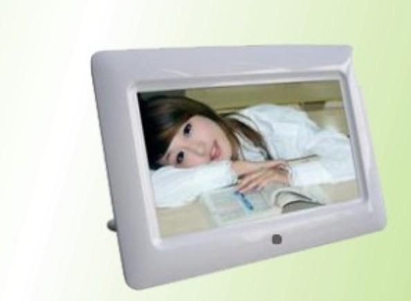 HAIR solution 7 Inch Digital Picture Frame with touch screen Bright LCD for