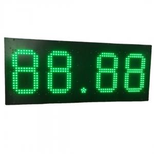 Remote Control LED Petrol Price Display Boards Gas Station Price Display Signs