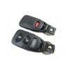 China 3+1 Button Kia Remote Key Shell, Plastic Car Key Blanks For Kia With Custom Logo wholesale