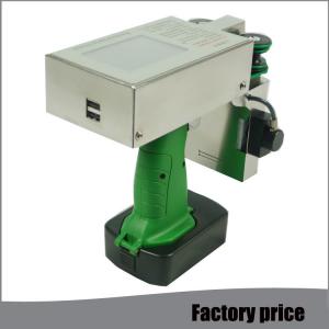Small Hand Industrial Inkjet Printer Code Printing Machine With Fast Dry Ink Cartridge