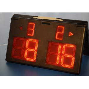 China Black Digital LED Tabletop Electronic Scoreboard For Scoring Pingpong supplier