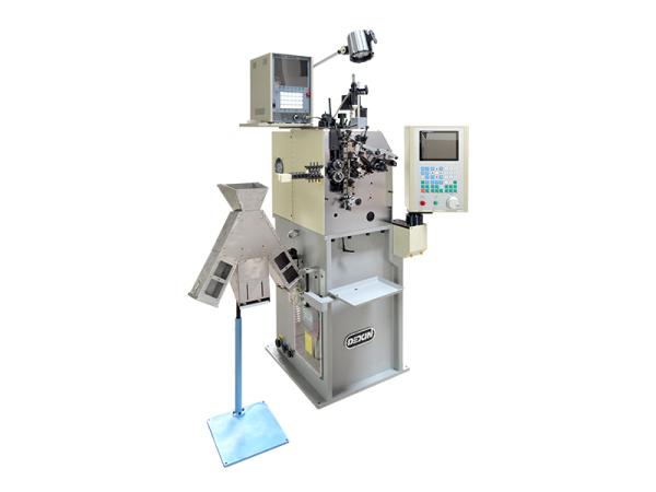 Bobinadora de resortes CNC de alta velocidad 0.15mm-0.8mm, máquina de resortes de torsión de 2 ejes