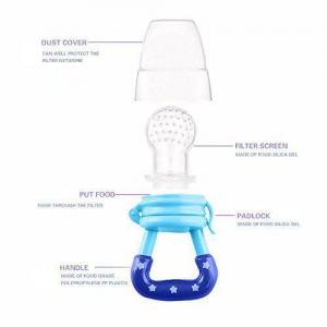 China CIQ Baby Feeding Silicone,Silicone Baby fruit feeder Infant Teething Toy Baby silicone Pacifier supplier