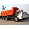 China New 6x4 Sinotruk Mining Dump Truck 50T Tipper Truck Bottom Thickness 12mm And HYVA Hydraulic Lifting System wholesale