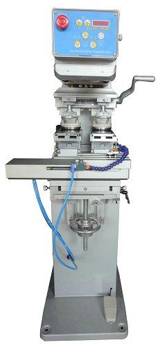 Sealed Cup Two Colour Pad Printer with Lifted Head