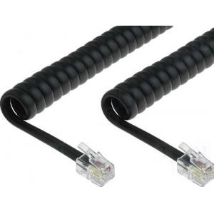 China Black Retractable Telephone Cable supplier