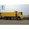 Ventral Lifting 10 Tires Heavy Duty Dump Truck / Howo 6x4 Tipper