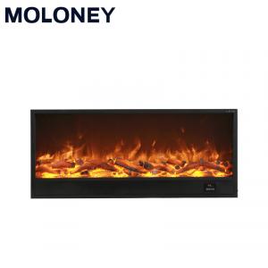 China 1000mm Electric Wood Burning Fireplace Wall Insert  Remote Control supplier