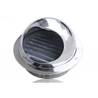 China Stainless Steel Ventilation Exhaust Grille Waterproof Air Vent Cap 3  50MM 304 Stainless Steel on sale