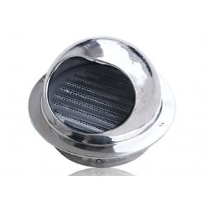 China Stainless Steel Ventilation Exhaust Grille Waterproof Air Vent Cap 3  50MM 304 Stainless Steel supplier
