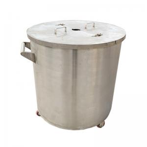 China Vertical Stainless Steel Storage Tank 100L 200L With Upper Cover supplier