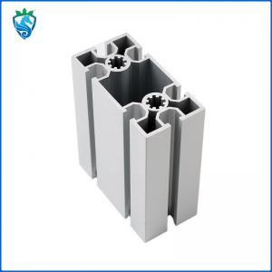 China 8040 Industrial Aluminum Profile Extruded Aluminum Assembly Line With Guide Rails supplier