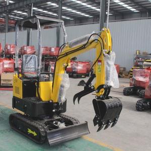 SGS Water Cool Small Household Excavator Lifting ISO9001 Super Micro Digger