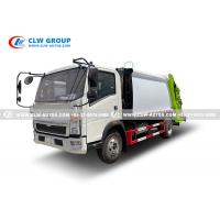 China SINOTRUK HOWO 8 Waste Compactor Truck Rear Loader Compressed garbage truck on sale