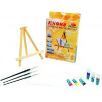 China Beautiful Oil Painting Sets For Adults With Table Triangular Easel on sale