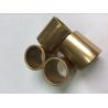Durable Slide Copper Bushing For Marine Gearbox / Flanged Brass Bimetal Bush