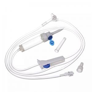 China Medical Disposable Infusion Transfusion Set Iv Set Infusion Device With CE supplier