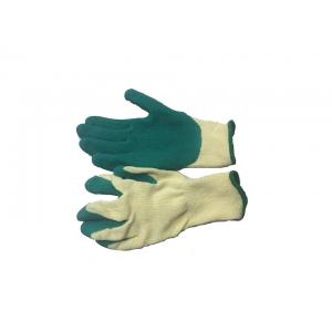 China Working Coated Latex Rubber Gloves / 10 Gauge Natural Latex Gloves For Farm wholesale