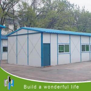 China 2016 hot sale single storey prefabricated camp house supplier