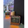 China Solar Powered LED Radar Speed Sign with 100M Detection Range wholesale