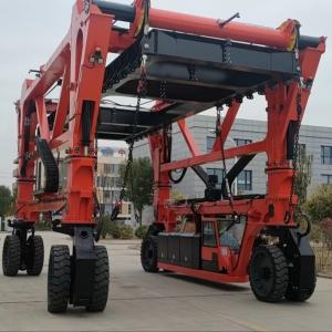 80Ton Mobile Gantry Crane Truck Diesel Power Battery Power Straddle Carrier Manufacturer