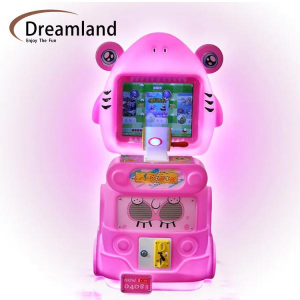 サメをテーマにした没入型ゲームワールド、電子コイン式アーケードキッズゲーム機、小型、省エネ