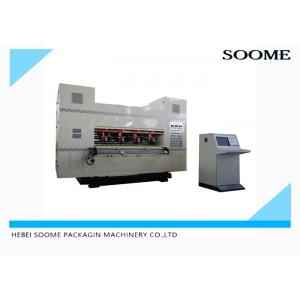 China NC Computer Creasing Machine Thin Blade Slitter Scorer Machine Match Product Line Corrugated Slitter Machine supplier