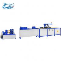 China Mild Steel Wire Flattening And Cutting Machine For Flat Wire Frame on sale