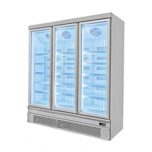 China Energy Saving Upright Supermarket Food Display Freezer Showcase For Mall Hotel supplier