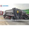China LHD FAW 4x2 140HP 8cbm 6Tのコンパクターのごみ収集車 wholesale