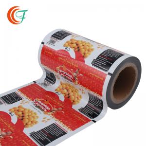 China Peanut Bean Snack Packaging Film Moisture Proof Plastic Roll Packaging Food Grade Flexible Printing supplier