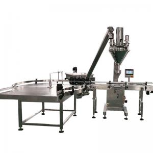 China 3 Phase Spice Packing Machine , Auger Powder Filling Machine For Jar / Bottle supplier