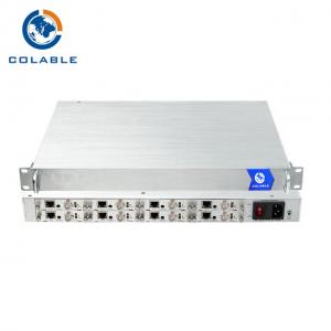 Digital TV H 265 HEVC Encoder , Live Streaming SDI To IP Encoder For IPTV OTT System COL8208S