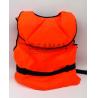 China Orange Color Nylon Water Sport Life Jacket 100N Boat Flotation Life vest wholesale
