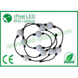 China Outdoor IP65 DMX RGB LED Point Light Round With 360 Degree View 3D Effect supplier