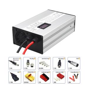 Smart Bluetooth Battery Charger Auto Lead Acid Battery Charger With RS485 Communication