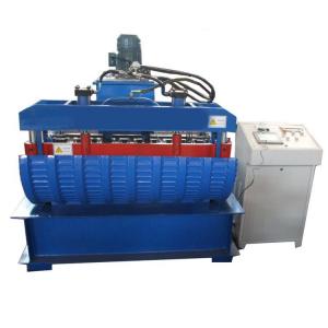 China Hydraulic Crimping Arch Roofing Forming Machine With PLC Control supplier