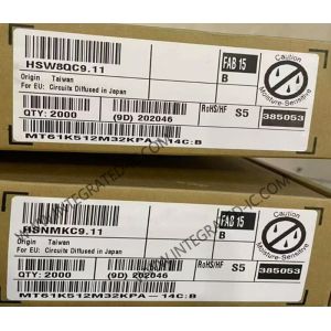 China MT61K512M32KPA-14C:B Mémoire IC Puce GDDR6 SGRAM Mémoire 16Gbit Mémoire dynamique à accès aléatoire supplier