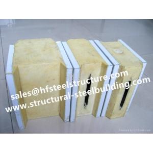 Steel Building Cold Room Panel , EPS / PU sandwich panels for cold room and prefab house