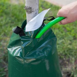 500D PVC UV Resistant Tree Watering Bags With Heavy Duty Zipper Self Watering Tree Bags