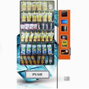China Outdoor Combo Orange Juice Vending Machine Standard With Card Reader supplier