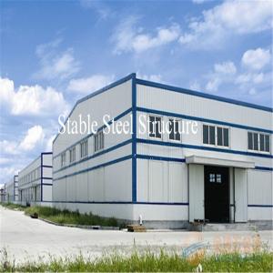 China Large Span Pre-Engineered Steel Structure Warehouse with Modern Design wholesale