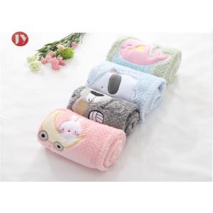 so Warm soft Microfiber Mesh Plush Baby Blanket Customized Size 102*76cm Living Room Breathable