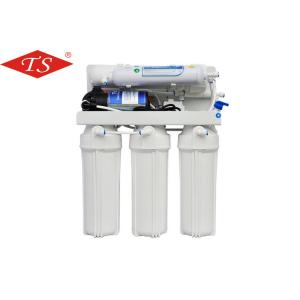China 50G 5 Stages Manual Flushing Home Water Purification Systems 0.1 - 0.3MPa Pressure supplier