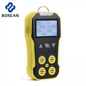 China Waterproof Dustproof Bosean Gas Detector , Handheld Portable Multi Gas Monitor supplier