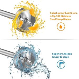 China 3 In 1 400W Immersion Stick Blender Multi Function With DC Motor wholesale