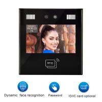 China Tcp / Ip Card Reader Dynamic Biometric Face Recognition Devices Free Adms Cloud Software on sale