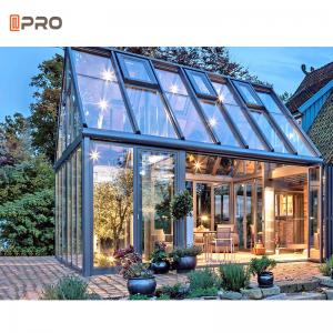 China Victorian Heatproof Curved Glass Sunrooms 6063t5 Prefabricated supplier