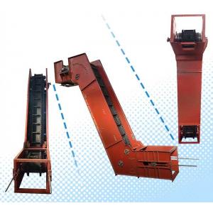 China Vertical Cleated Incline Conveyor , Variable Speed Belt Conveyor Sludge Lifting wholesale