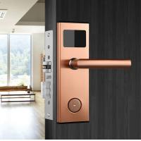 China ANSI SS Magnetic Card Door Lock Hotel Smart Fireproof Waterproof on sale